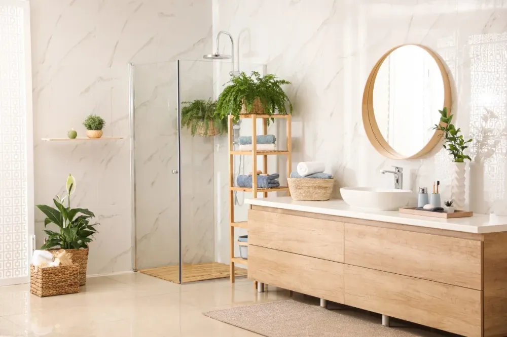 Salle de bain PMR à Bienvillers au Bois